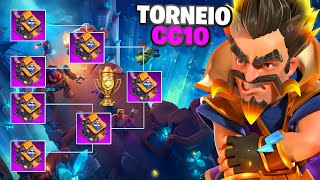 PRIMEIRO TORNEIO DA BASE DO CONSTRUTOR NÍVEL 10 VALENDO BILHETE DOURADO + SORTEIO NO CLASH OF CLANS!