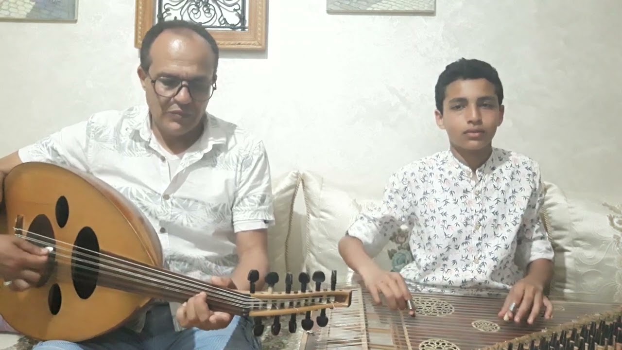 موسيقى رقصة سيد محمد للموسيقار محمد عبد الوهاب عمر الغياتي على آلة العود رفقة ابنه علاء على القانون