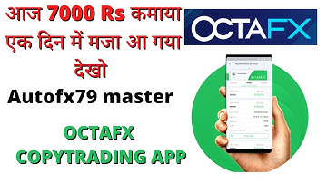 Today I earn 95$ in one day thanks autofx 79 octafx copytrading master | octafx nishant IB