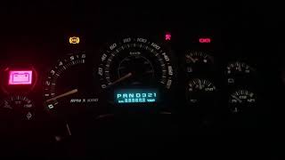 2002 Cadillac Escalade GM cluster going crazy Help needed.