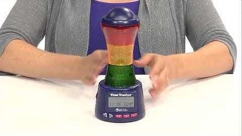 Learning Resources - Time Tracker - Visual Timer and Clock - LER6900