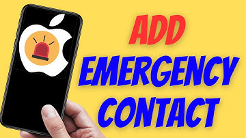 How to Add Emergency Contact on iPhone (iOS) - (Add to Medical ID)