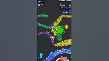 Snake Clash.io - Biggest Snake! Best Snake Clash.io Gameplay #gameplay #snakegame #shorts
