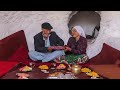 Eid mubarak old lovers celebrating eid al fitr in a cave  village life afghanistan