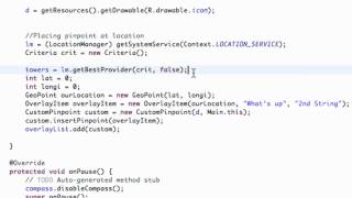 Android Application Development Tutorial   143   Criteria and getting Location