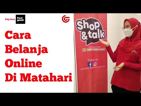 Cara Belanja Online di Matahari Mandau City Duri