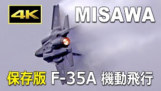 【保存版】F-35A 迫力の機動飛行！ 三沢基地航空祭 2022 / JASDF Misawa Air Base Air Show