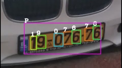 Ai - License Plates Detection System - Live Video Feed