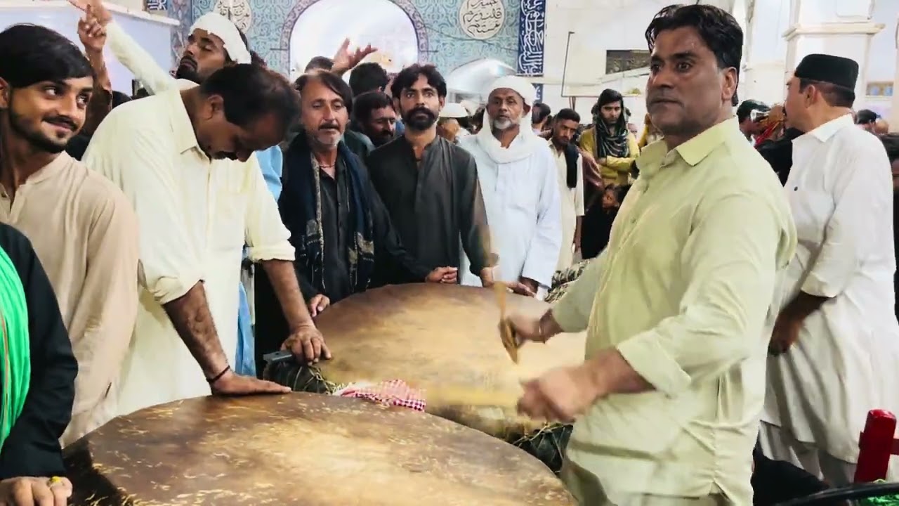 Today jume rat live dhamal hazrat lal shahbaz qalandar Ihsan ali sehwan sharif 