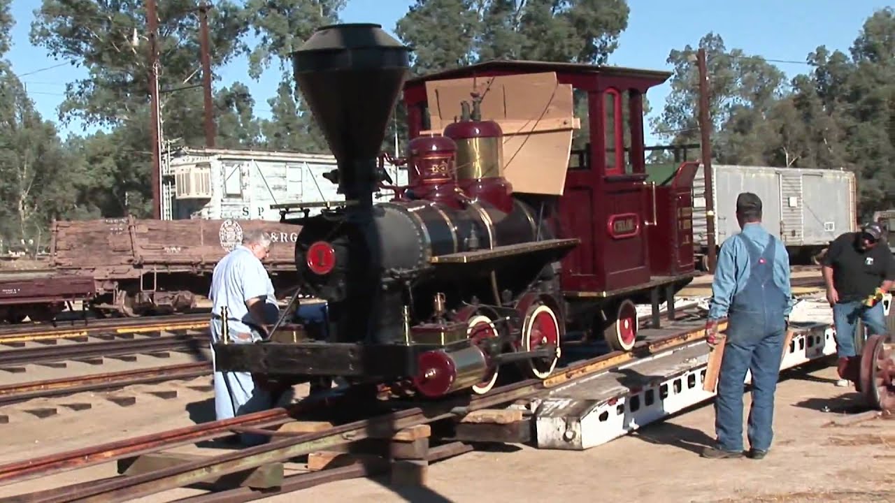 Orange Empire Railway Museum Moves Grizzly Flats "Chloe" YouTube