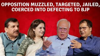 Opposition Muzzled, Targeted, Jailed, Coerced into defecting to BJP