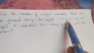 XI Maths Permutations and Combinations (part 15)