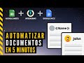 Como Automatizar Documentos en 5 minutos (Google Documentos)