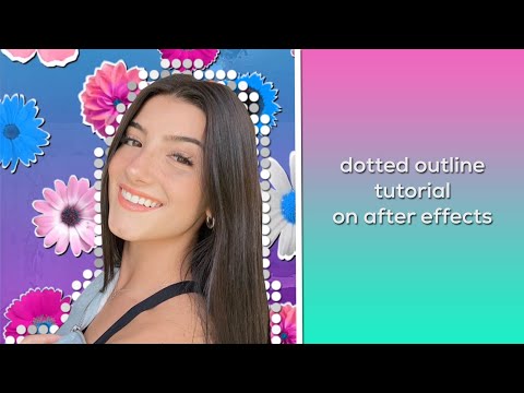 Popular Dotted Outline on After Effects | Goldtxpes Tutorials