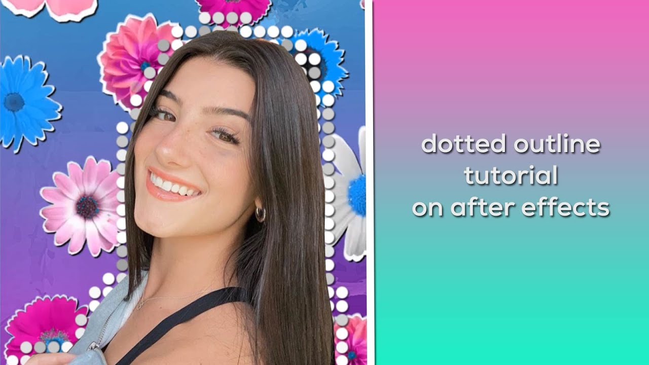 Popular Dotted Outline on After Effects | Goldtxpes Tutorials - YouTube