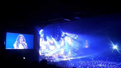 Celine Dion - Where does my heart beat now (Sportpaleis Antwerpen 22/11/2013)