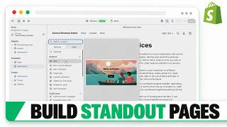 How to Create Custom Page Templates in Shopify (Design Pages Freely)