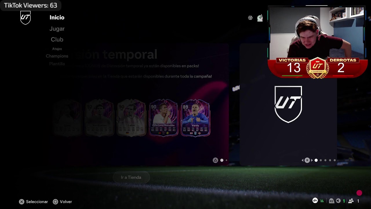 Fut Champs con Messi, en directo!!!