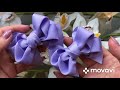 МК Бантики из репсовой ленты 4 см. 🎀🎀.   DIY Ribbon bows 🎀🎀