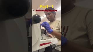 Mircotomy🫶 #trending #viral #labtechnician #sectioncuttig#microtomy#foryou #foryoupage