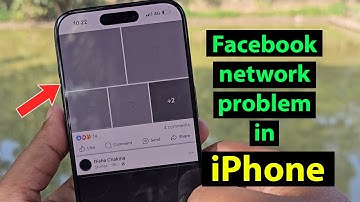 Facebook not connecting to internet on iphone