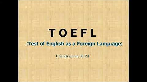 TOEFL Structure Skill 1 - 2
