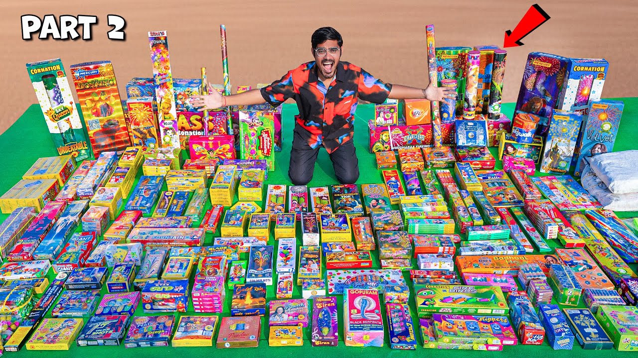₹500000 Biggest Diwali Stash (Part-2)🔥Testing | अजब गज़ब दिवाली पटाखे