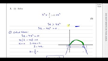 WMA11/01 (Edexcel) IAL P1 Oct 2021 Q3 Quadratic Inequalities - Inequalities & Regions