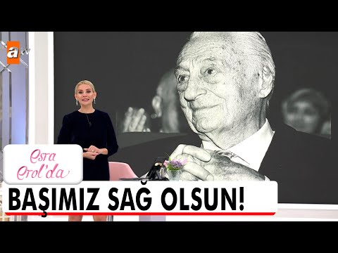 Büyük usta Halit Kıvanç seni hiç unutmayacağız! 💖 - Esra Erol'da 26 Ekim 2022