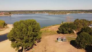Lage waterstanden Rhederlaag Giesbeek (13-8-2022)