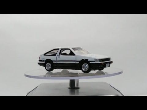 トミカプレミアム トヨタ カローラレビン (AE86) - YouTube