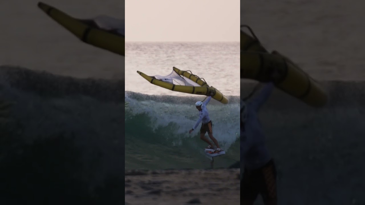 Julien bouyer got the highest heat score of Day 1 #gwawingfoil #wingfoil #wingsurf #gwa