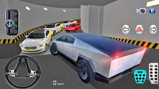 New Cybertruck car Stuck in Parking Garage - 3D Driving Class Car Game 2026!Android Gameplay  screenshot 1
