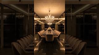 fully completed crystal &amp; mirror royal dining room, # shorts # diningroom # viral.