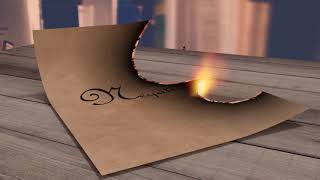 Burning Paper