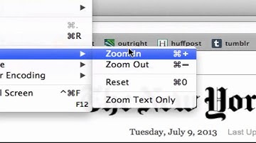 How Can I Make the Text Bigger in Firefox? : Web Browsers