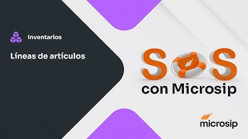 Microsip Inventarios: Líneas de artículos
