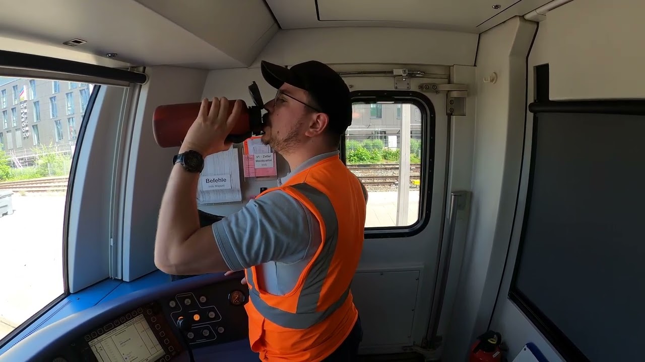 Führerstandsmitnahme S-Bahn München S1 Hauptbahnhof - Flughafen BR423 18.05.2024
