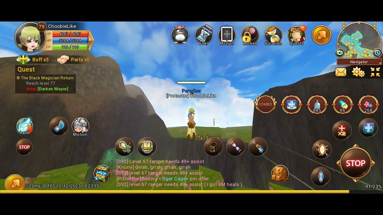 77 The Black Magician Returns《Flyff Universe》