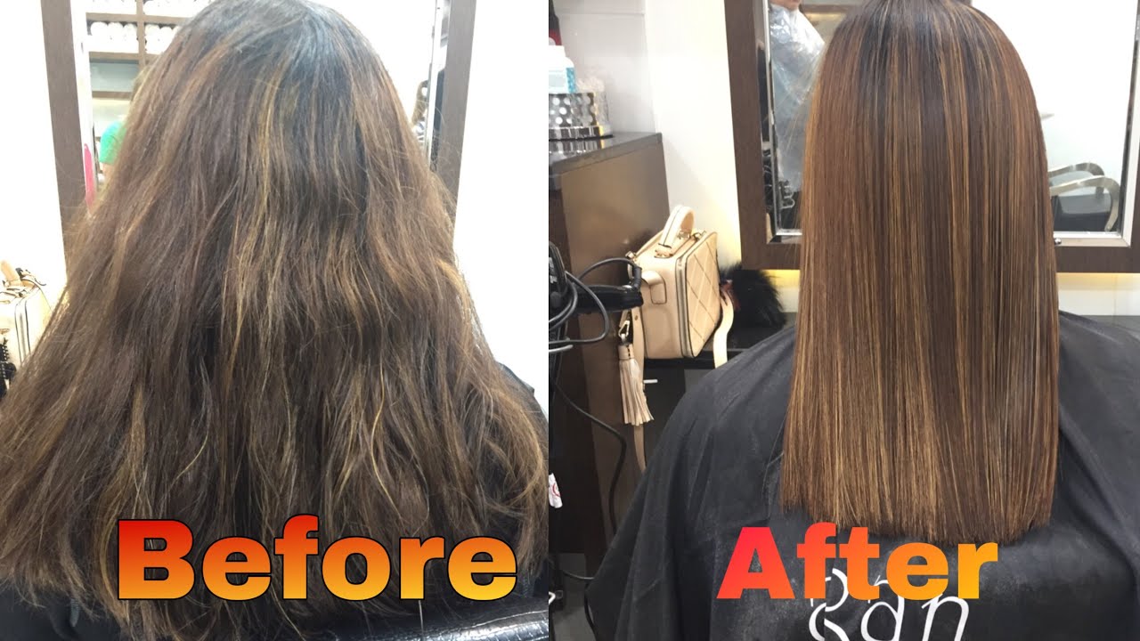 Gold hair treatment/keratin YouTube