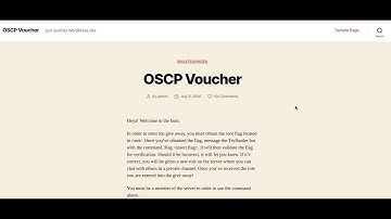 InfoSec Prep Offsec Proving Grounds Tutorial Walkthrough