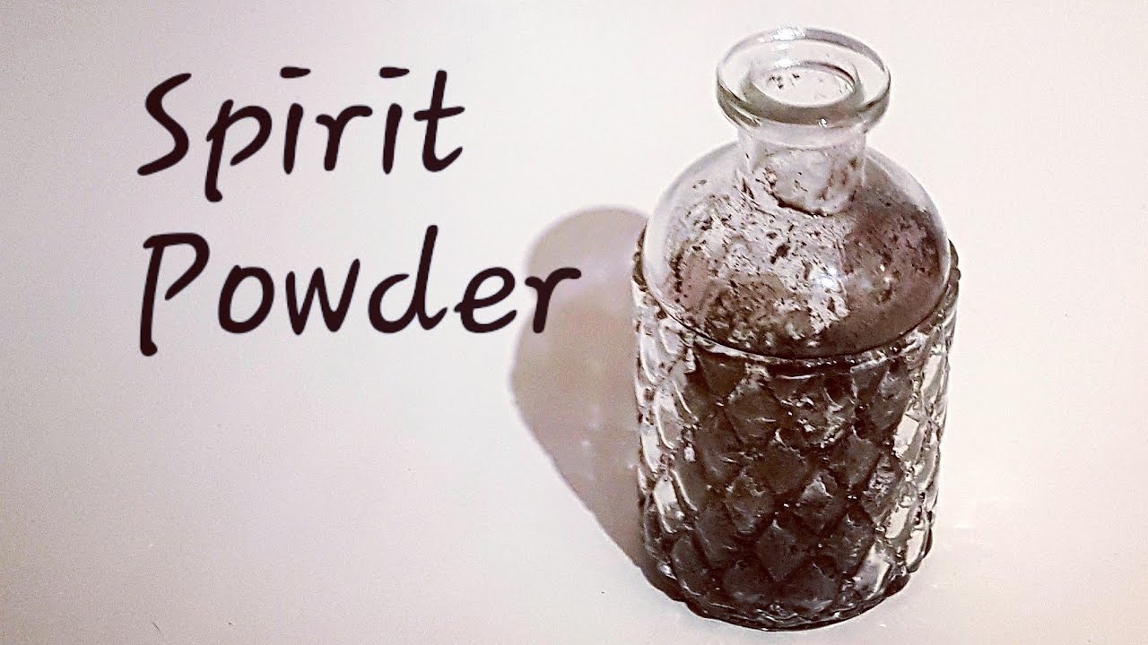 Spirit Powder - how to make and use! - YouTube