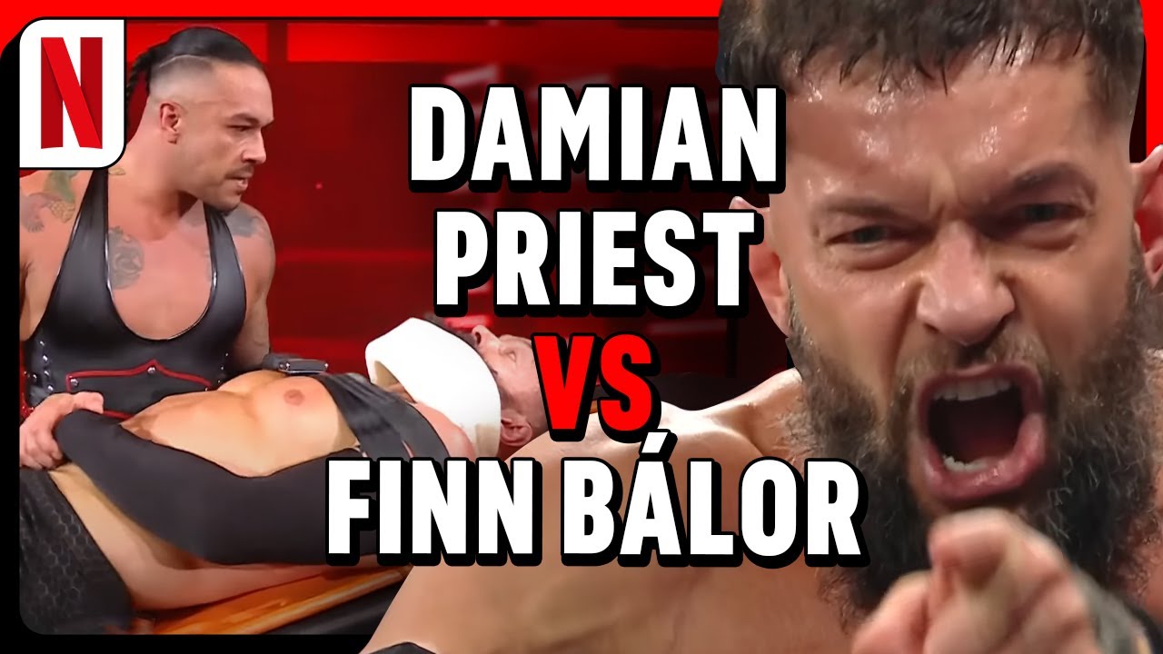 VIROU BRIGA DE RUA 🙅🏽 Damian Priest vs. Finn Bálor 🙅🏽 | Oficial | WWE RAW | Netflix Brasil