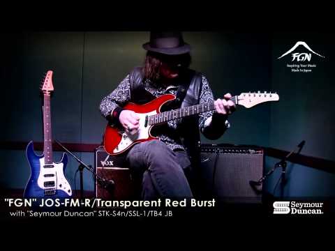 FGN Guitars Japan | JOS-FM-R Electric Guitar | Demo & Review With Geno McManus