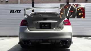 BLITZ / NUR-SPEC C-Ti VAG SUBARU WRX S4 EXHAUST SOUND