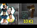 Indian gamers 0iq moments in Minecraft 🔴 techno gamerz, mythpat live Insaan, fleet, smartypie,andreo