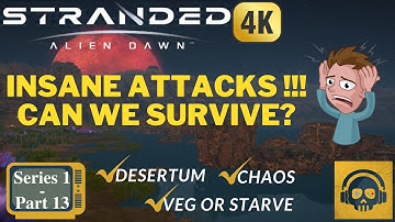 Stranded Alien Dawn (Early Access) in 4K - Desertum - Gameplay Walkthrough Part 13 (S1)