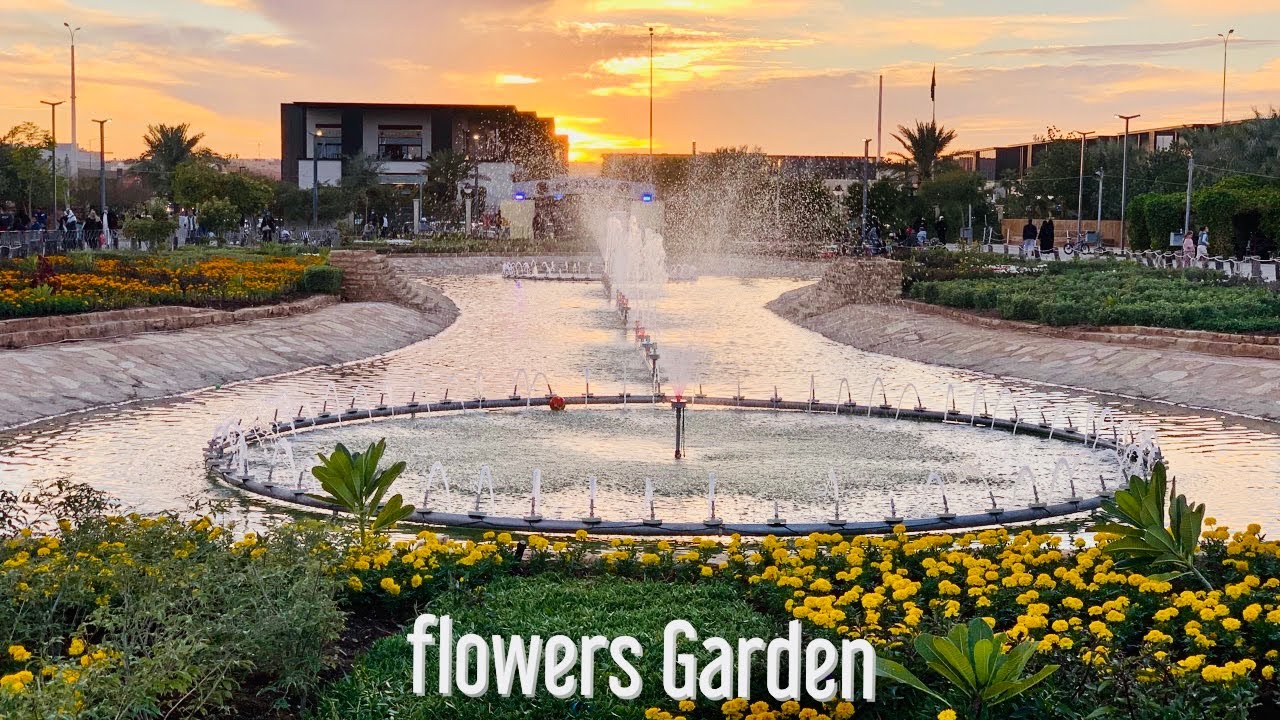 Flowers Garden A Beautiful Garden in Riyadh പൂക്കളുടെ ലോകം Places