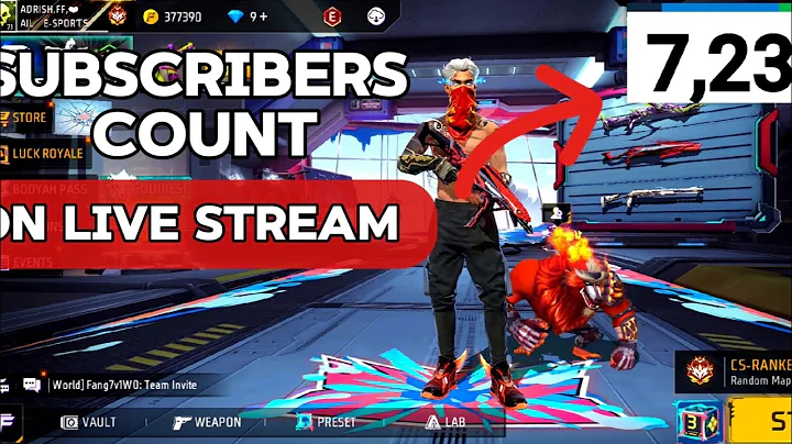 How To Add Live Subscriber Count On Mobile Live Stream || Live Subscribers Count कैसे लागए ||