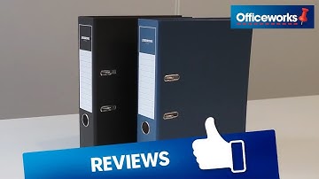 J. Burrows Lever Arch Folder Overview